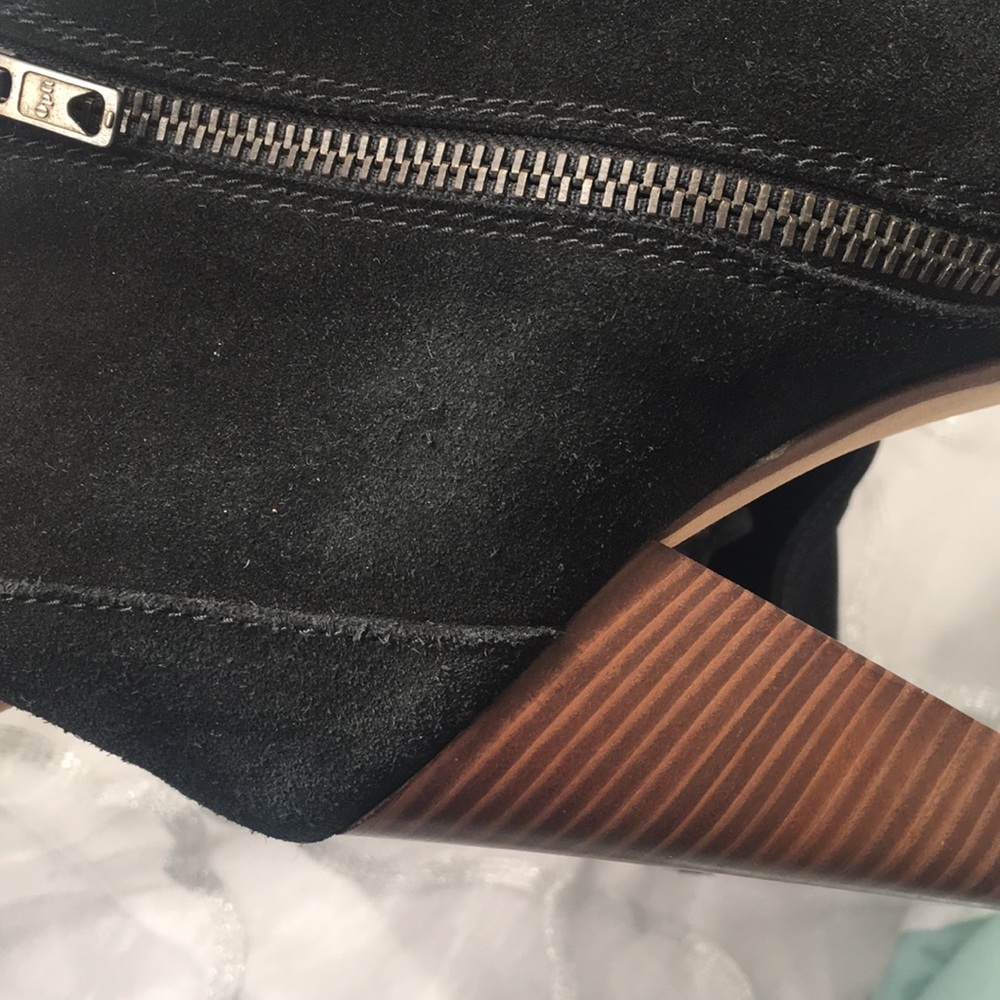 Madewell 1937 black suede ankle boots - Picture 9 of 13